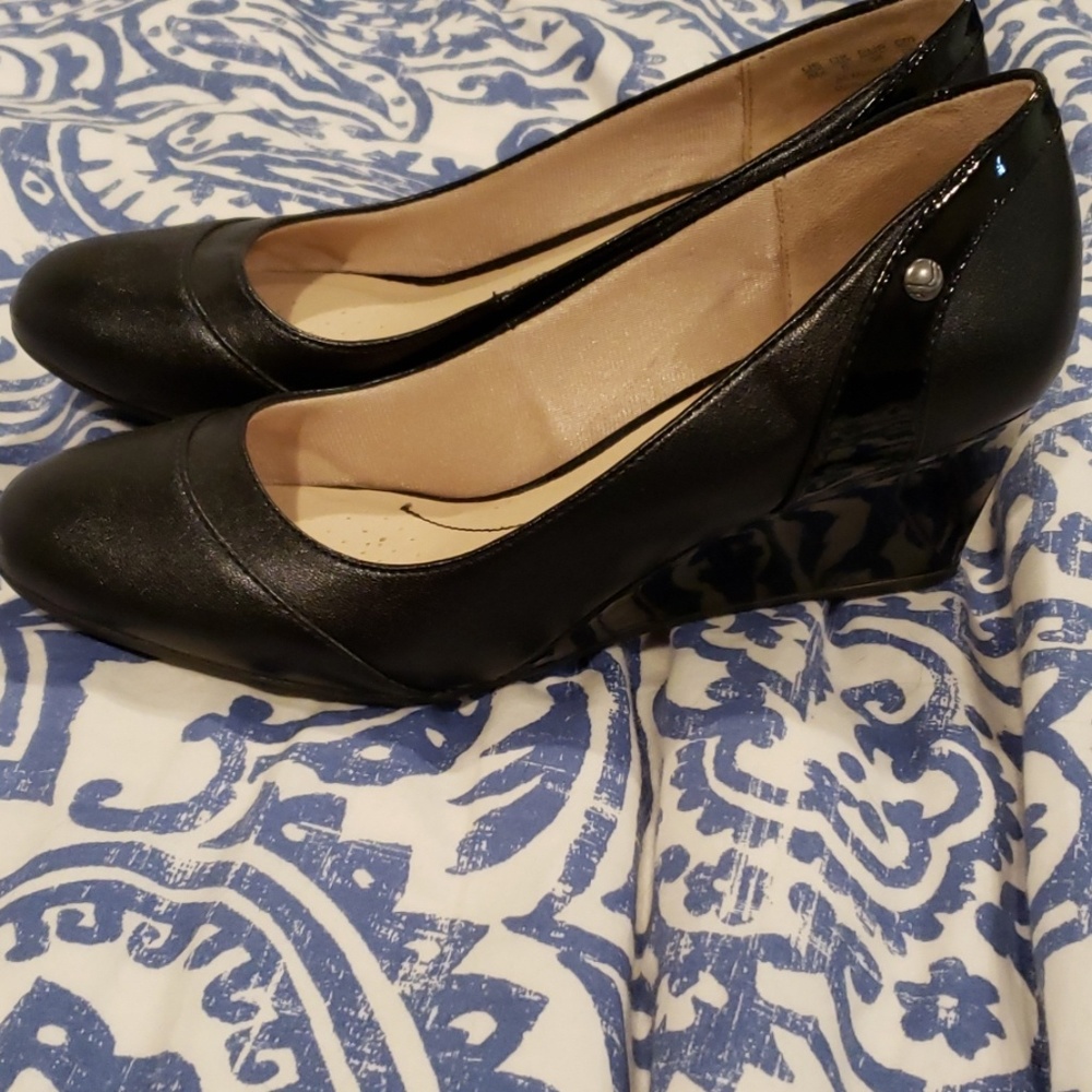 Black wedges Dream Wedge by Life Stride